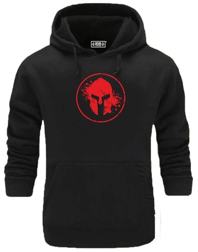 Blood spartan hoodie gym - hoodie,