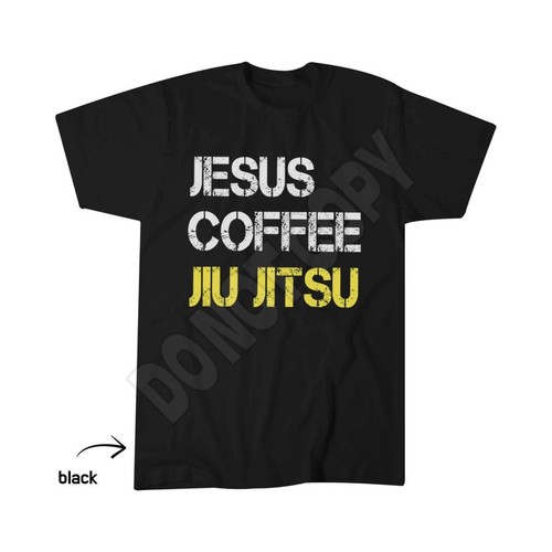 Jesus coffee jiu jitsu - coffee,