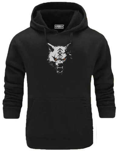 Vikings wolf hoodie gym - vikings,