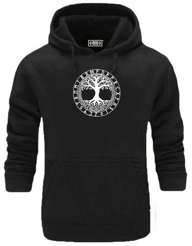 Yggdrasil hoodie gym clothing - gym,