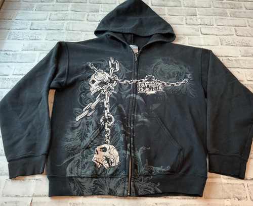 Mma elite hoodie mens skull - mma,
