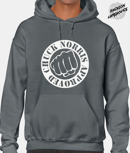 Chuck norris approved hoody - chuck,