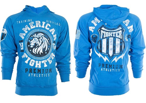 American fighter men hoodie - men's,