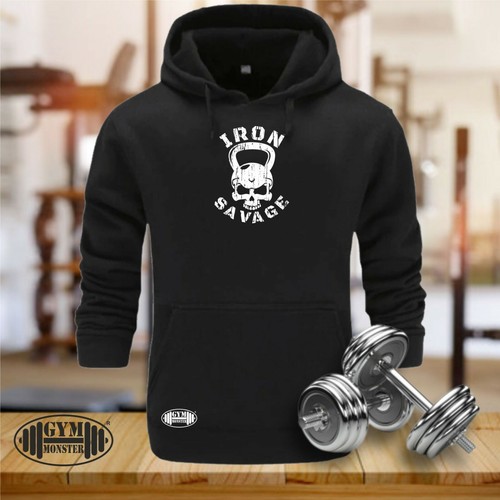 Iron savage hoodie gym - savage,