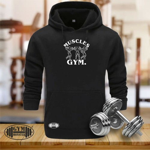 Muscles gym hoodie - muscles,