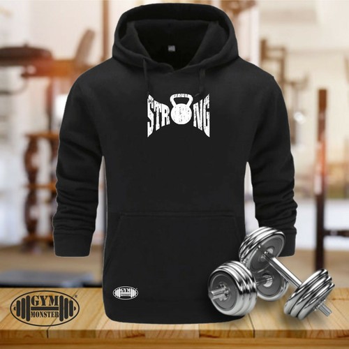 Strong hoodie gym - strong,
