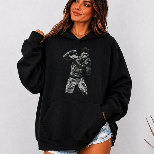 Mma fighter halftone print - fighter,