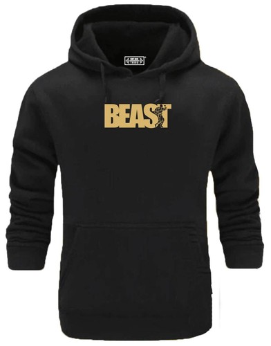 Beast hoodie gym clothing - beast,