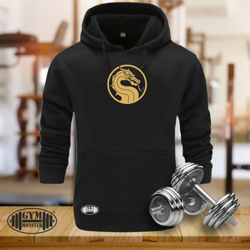 Dragon hoodie gym clothing - gym,